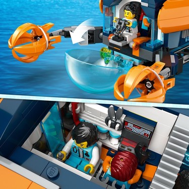 LEGO® City Derin Deniz Keşif Denizaltısı 60379 - 7 Yaş ve Fiyatı