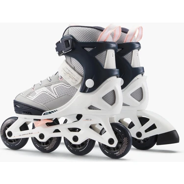 Decathlon Oxelo Çocuk Paten - Siyah / Gri -