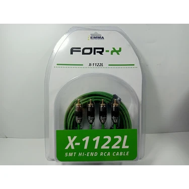 For-x Ofc Rca Kablosu 5 Metre – For-X X-1122L Profesyonel Fiyatı