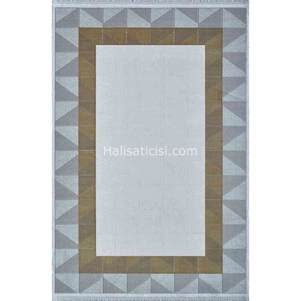 Artemis Mina 09101D Gri Gold Halı