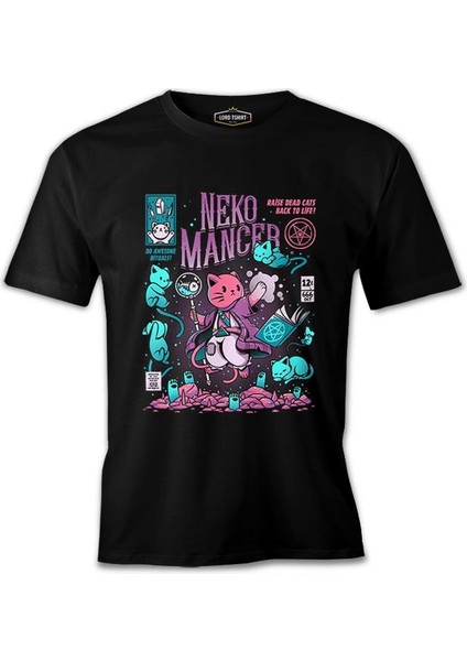Neko Mancer - Witch Siyah Erkek Tshirt