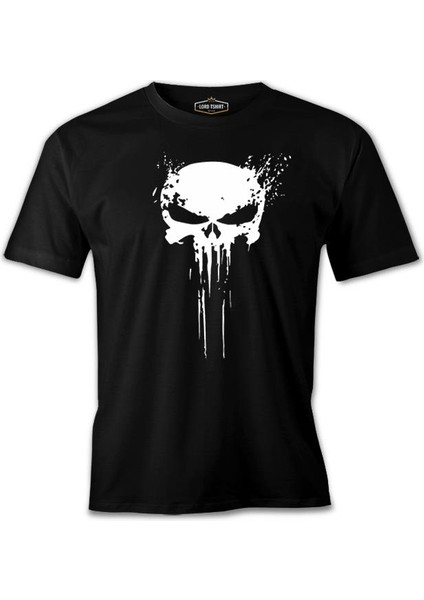 Punisher Skull Invisible Siyah Erkek Tshirt