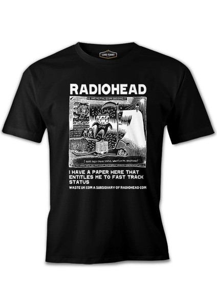 Radiohead - Dna Breeding Siyah Erkek Tshirt