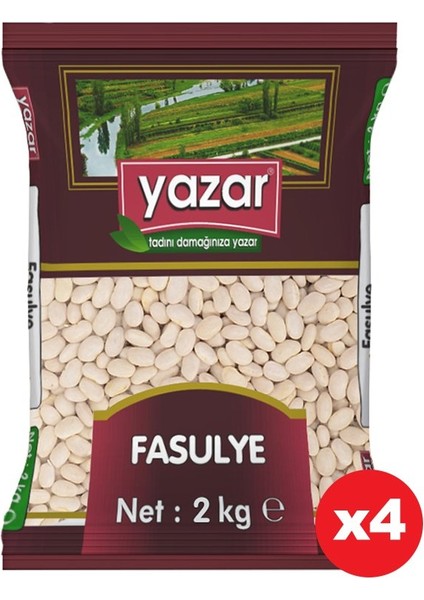 Çumra Fasulye 2 kg x 4 Paket