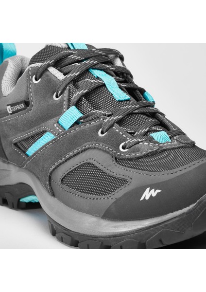 Quechua Kadın Su Geçirmez Outdoor Ayakkabı - Gri / Mavi - MH100 fiyatları