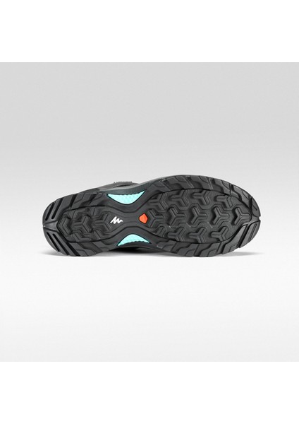 Quechua Kadın Su Geçirmez Outdoor Ayakkabı - Gri / Mavi - MH100 modelleri