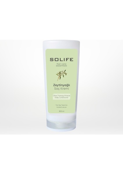 Hair Care Essentials Zeytinyağlı Saç Kremi 300 ml