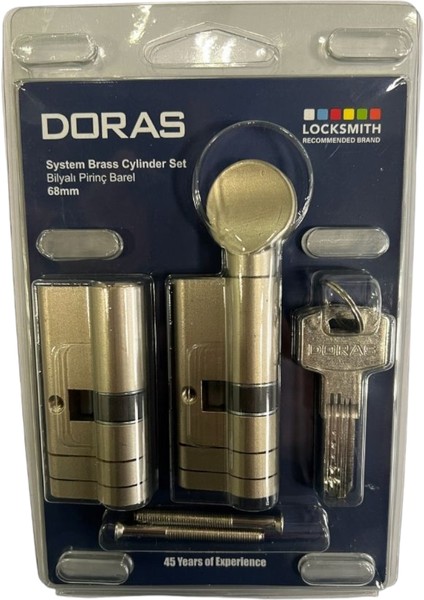 Barel Prinç Topuzlu 68 MM Saten Tuzaklı Alt Üst - 2168SET