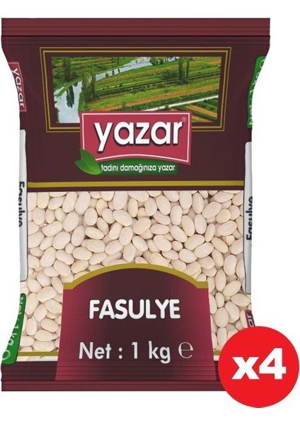 Kuru Fasulye 1 kg x 4 Paket