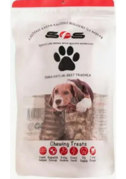 Kurutulmuş Dana Gırtlağı Köpek Ödül Maması 100 gr fiyatları