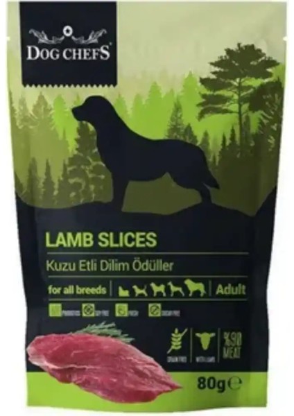 Slices Tahılsız Kuzu Etli Köpek Ödül Maması 80 gr fiyatları