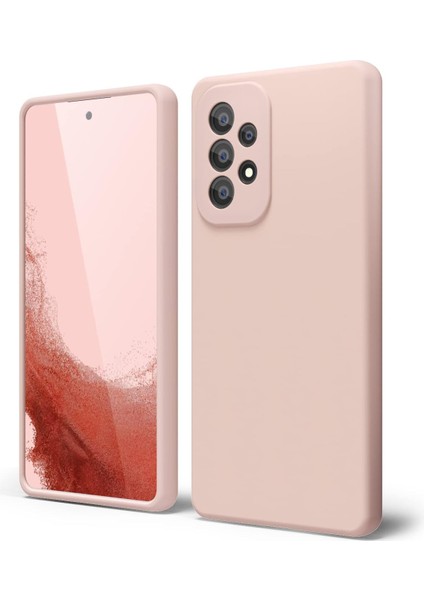 Samsung Galaxy A52S 5g Uyumlu Soft Kadife Doku Lansman Kapak
