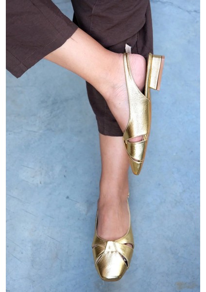 Goldie Gold Düz Casual Kadın Babet fiyatları
