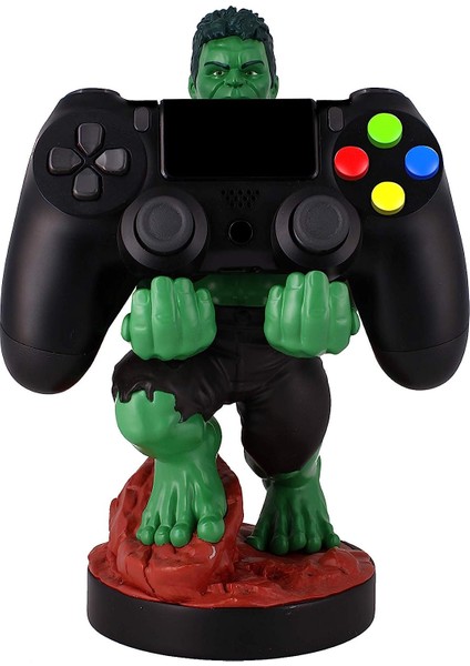 Cable Guys Hulk Dualsense Dualshock Oyun Kolu  Kablo Tutucu Telefon Uyumlu Cable Guys Lisanslı Orijinal