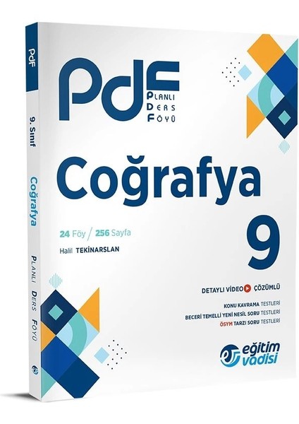 9.Sınıf ( PDF) Coğrafya Planlı Ders Föyü