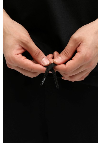 Erkek Relaxed/rahat Kesim Yazı Baskılı %100 Pamuk Şort Takım fiyatları