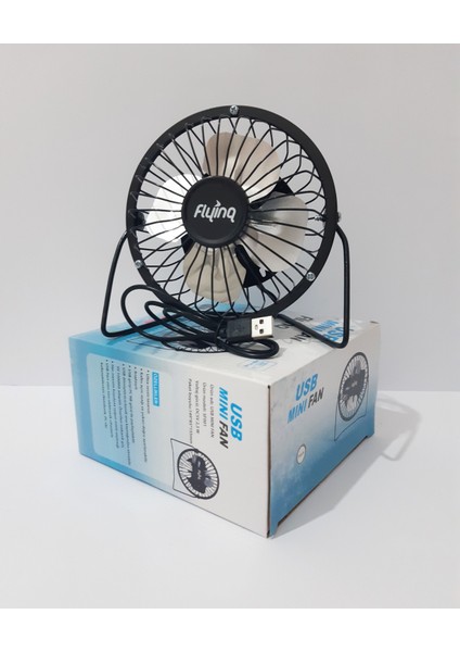 Metal USB Mini Fan Serinletici Masaüstü Fan