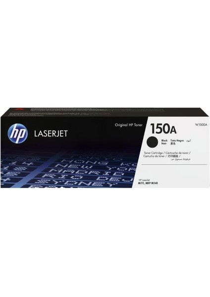 Hp 150A Black Siyah 950 Sayfa  Yazıcı Toneri W1500A