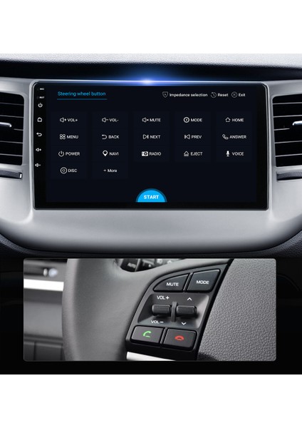Hyundai Tuscon Android 12 Multimedya Carplay 4GB/64GB 9 Inc Hd IPS Ekran Park Kamerası Hediyeli fırsatları