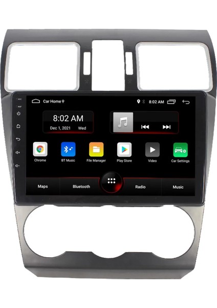 Subaru Forester 2012-2018 Android Multimedya Carplayli 9 Inc Hd IPS Ekran 4GB/64GB Kamera Hediyeli