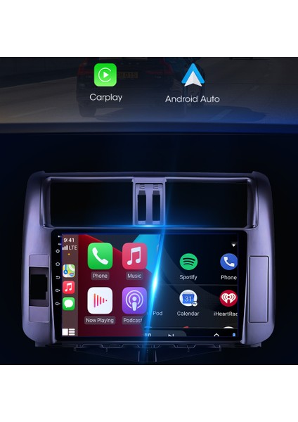 Toyota Prado 2009-2013 Android Multimedya Carplayli 9 Inc Hd IPS Ekran 4GB/64GB Kamera Hediyeli fırsatları