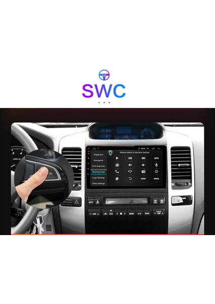 Toyota Prado 2004-2009 Android Multimedya Carplayli 9 Inc Hd IPS Ekran 4GB/64GB Kamera Hediyeli indirimleri