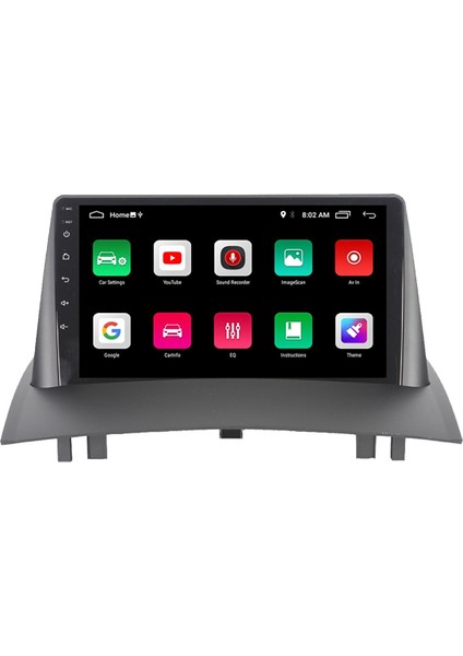 Renault Megane 2 Android Multimedya Carplay 9 Inc Hd IPS Ekran 4GB/64GB Kamera Hediyeli fiyatları