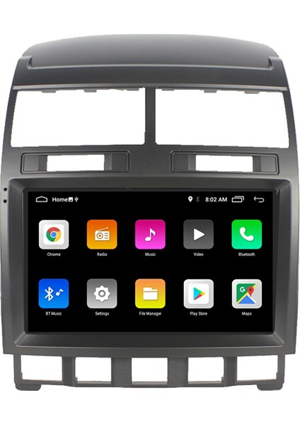 Volkswagen Touareg Multimedya Carplay 9 Inc Hd IPS Ekran 4GB/64GB Android 12 Sürüm Kamera Hediyeli