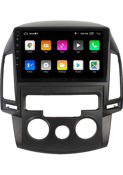 Hyundai I30 2006-2011 Android Multimedya Carplay 9 Inc Hd IPS Ekran 4GB/64GB Kamera Hediyeli