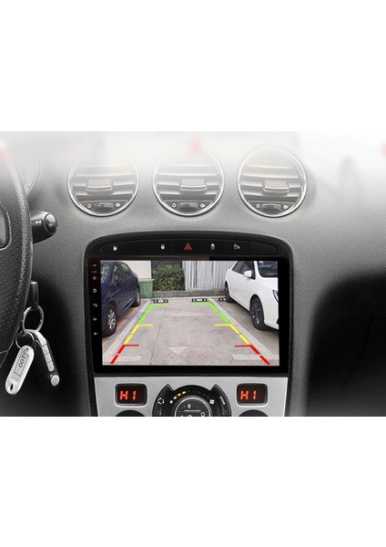 Peugeot 308-408 Android Multimedya Carplay 9 Inc Hd IPS Ekran 4GB/64GB Kamera Hediyeli fırsatları