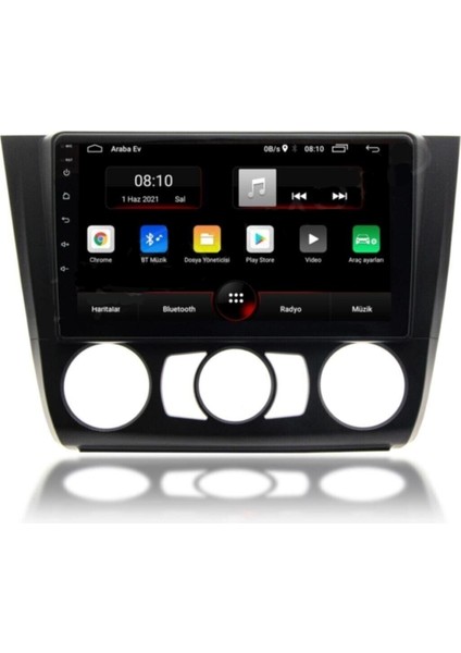 Bmw 3 Serisi E90 E91 E92 E93 Multimedya Carplay 9 Inc Hd IPS Ekran 4GB/64GB Kamera Hediyeli