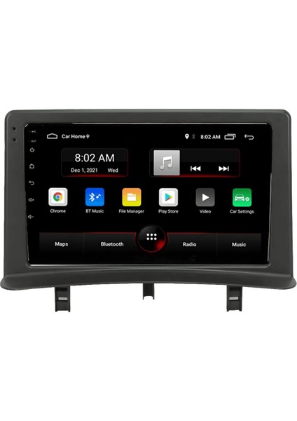 Renault Clio 3 Android Multimedya Carplayli 9 Inc Hd IPS Ekran 4GB/64GB Kamera Hediyeli
