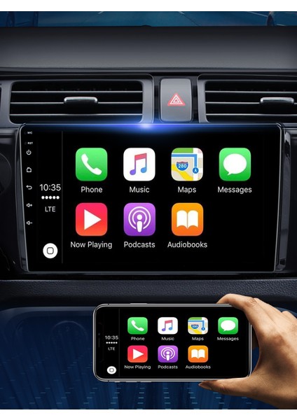 Kia Rio 2015-2017 Android Multimedya Carplay 4GB/64GB 9 Inc Hd IPS Ekran + Park Kamerası Hediyeli modelleri