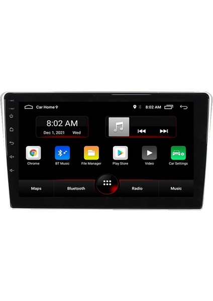 Toyota Auris 2006-2012 Android Multimedya Carplayli 9 Inc Hd IPS Ekran 4GB/64GB Kamera Hediyeli