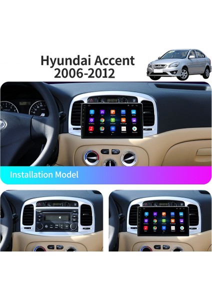 Hyundai Accent Era Android Multimedya Carplay 9 Inc Hd IPS Ekran 4GB/64GB Kamera Hediyeli fırsatları