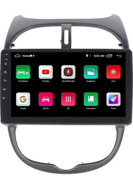 Peugeot 206 Android Multimedya Carplay 9 Inc Hd IPS Ekran 4GB/64GB Kamera Hediyeli fırsatları