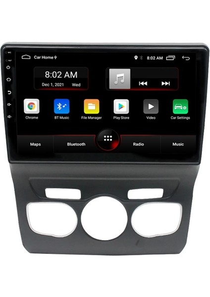 Citroen C4 Android Multimedya 10 Inc Hd IPS Ekran 4gb Ram /64GB Kamera Hediyeli