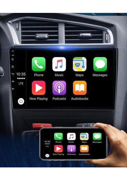 Citroen C4 Android Multimedya 10 Inc Hd IPS Ekran 4gb Ram /64GB Kamera Hediyeli