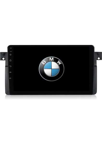 Bmw E46 Multimedya Carplay 9 Inc Hd IPS Ekran 4GB/64GB Android 12 Park Kamerası Hediyeli