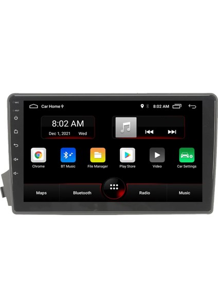Ssangyong Kyron-Actyon Android Multimedya Carplay 9 Inc Hd IPS Ekran 4GB/64GB Kamera Hediyeli