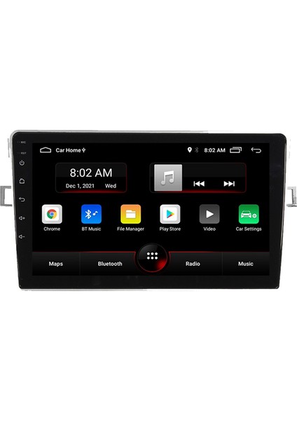 Toyota Verso 2009 -2018 Android Multimedya Carplay 9 Inc Hd IPS Ekran 4gb Ram /64GB Kamera Hediyeli