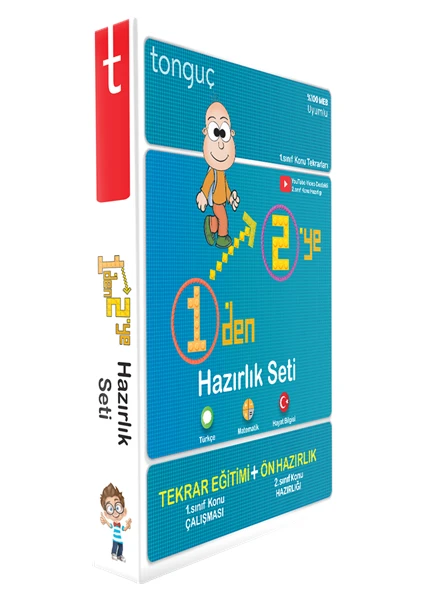 Tonguç Akademi 1'den 2'ye Hazırlık Seti