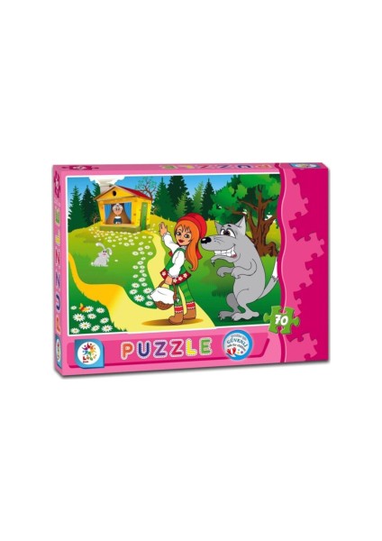 Laço Kids Puzzle Kırmızı Başlıklı Kız 70 Parça