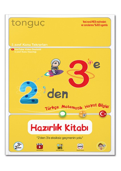 Tonguç Akademi 2'den 3'e Hazırlık Kitabı