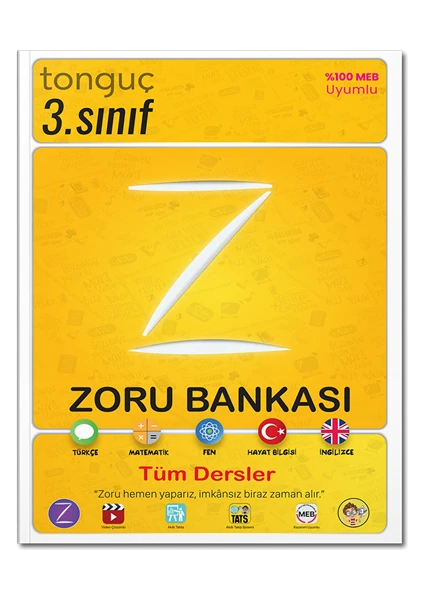 Tonguç Akademi 3. Sınıf Tüm Dersler Zoru Bankası