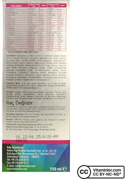 Focus Şurup 150 ml