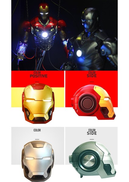 Iron-Man Hoparlör Kablosuz