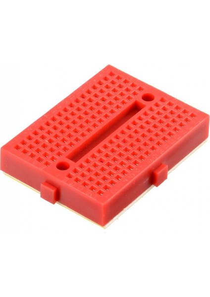 Mini Yapışkanlı Breadboard - 170 Pin - 4.5*3.5cm - Kırmızı