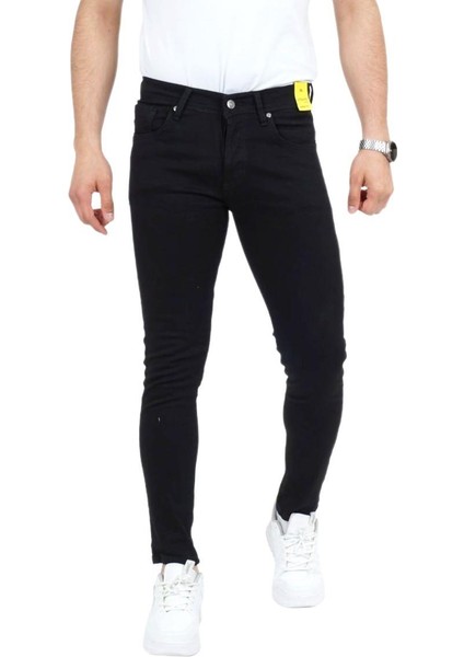 Erkek Siyah Kot Pantolon Skınnfıt 1000 BGL-ST02316 fiyatları