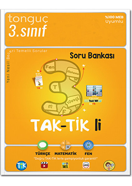 Tonguç Akademi 3. Sınıf Taktikli Soru Bankası